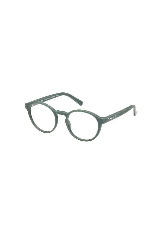 GANT Ga3282 Round Injected Frames For Men Size 50, Matte Dark Green - Image 1
