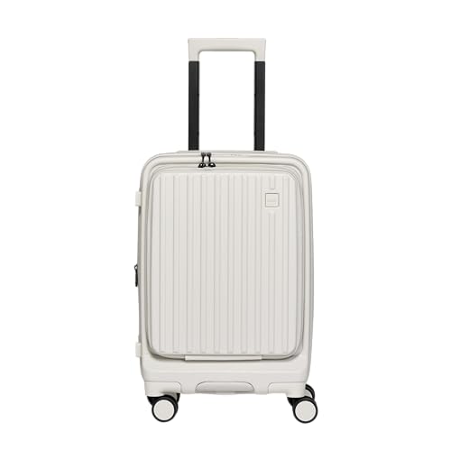 Acer Hardside Expandable Luggage Laptop Bag with Spinner Wheels, White - Image 5