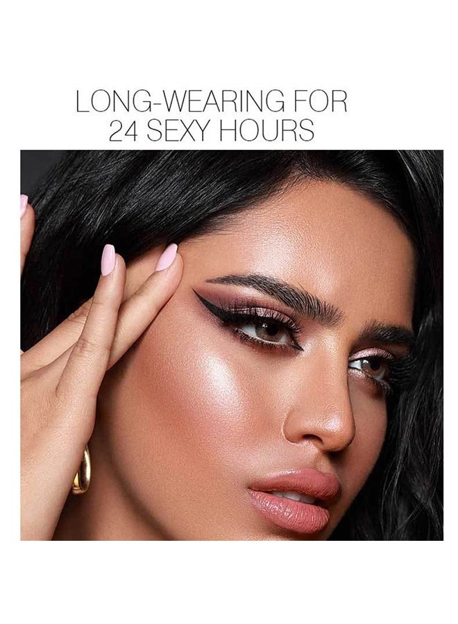 يابوليان كحل سائل مقاوم للماء، كحل مات مقاوم للتلطخ مع رأس فرشاة فائقة الدقة، تركيبة سوداء مكثفة لإطلالات عيون جريئة - Image 2