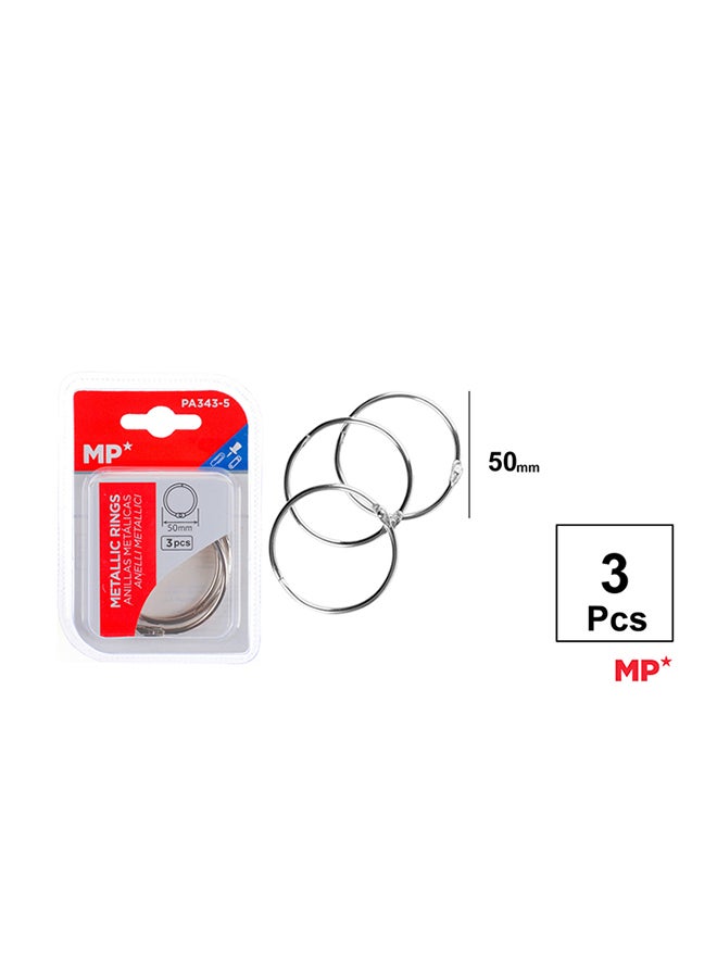 أم بي حلقات معدنية - متعدد الالوان