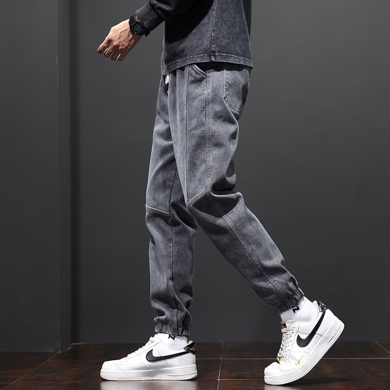 Unisex Classic Denim Jeans Loose Fit Daily Outdoor Wear - Image 4