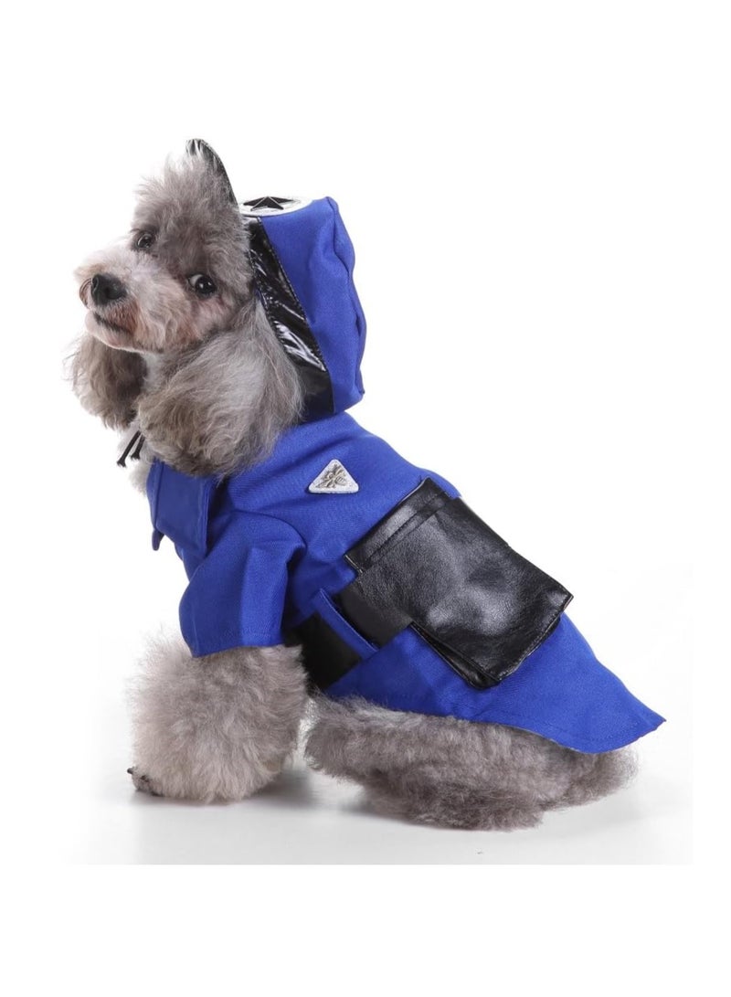 زي شرطة الجرو لعيد الهالوين وعيد الميلاد، ملابس حفلات مضحكة لتجسيد الشخصيات للقطط والكلاب الصغيرة - Image 3