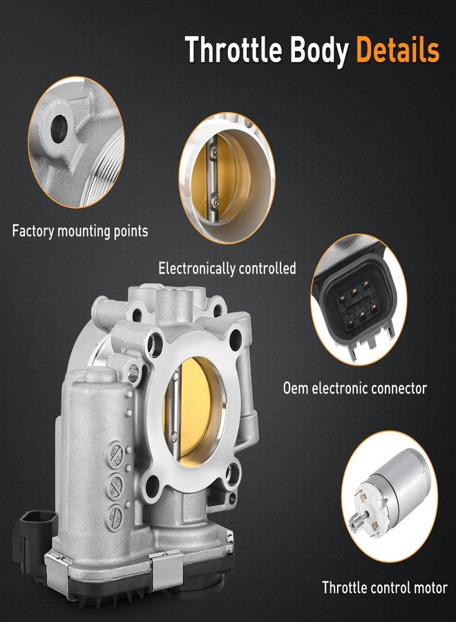 Nilight Electronic Throttle Body 55565489 fits for Buick Chevrolet Vehicles, Buick Encore 2013-2019, Throttle for Chevy Cruze 2011 2012-2016, Sonic 2012-2018, Trax 2013 2014 2015 2016 2017 2018 2019 - Image 3