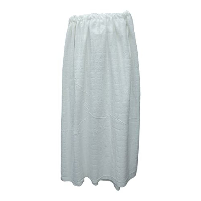 Men's Solid Color Stretch Work Skirt For Hajj And Umrah Polyester Spandex Blend Wrinkle Resistant And Comfort Fit - Image 1