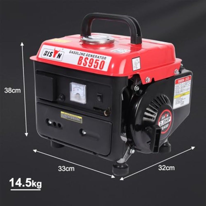 Gasoline Generator Peak 700W Mini Power Station Portable Camping Power Station Ultra Lightweight 2 Stroke AC DC - Image 3