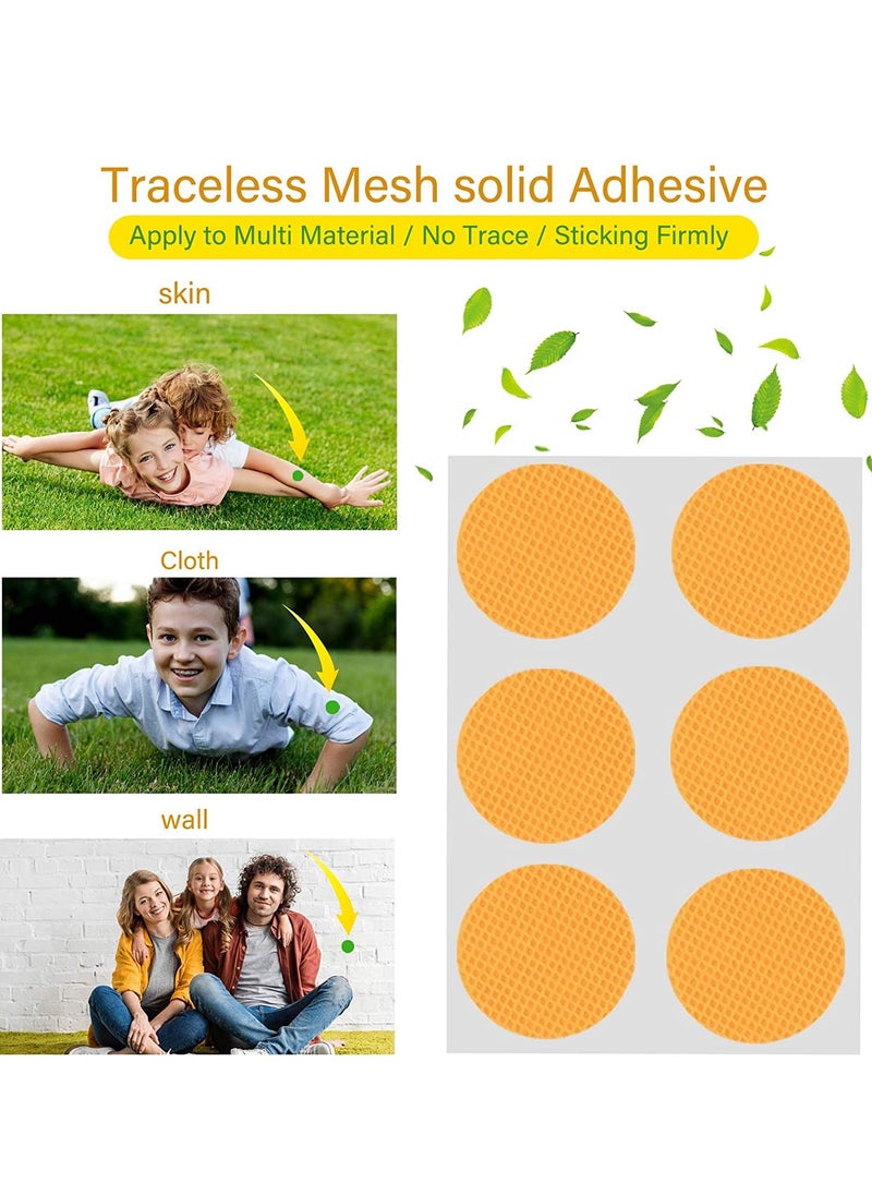 KASTWAVE - 120Pack Mosquito Patches Stickers for Kids Adult - Natural Plant Based Ingredients, Deet Free, Orange - Image 1