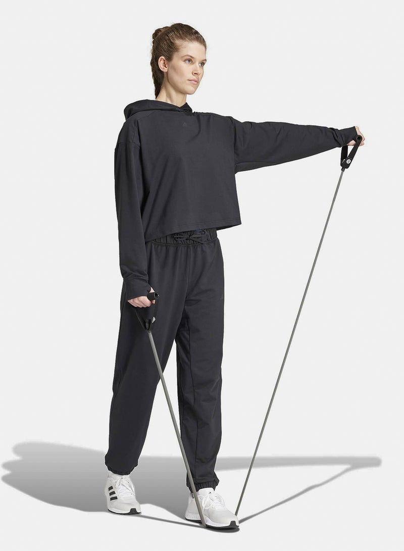 Adidas Primelift Loose Fit Back Ventilation Hoodie - Image 3