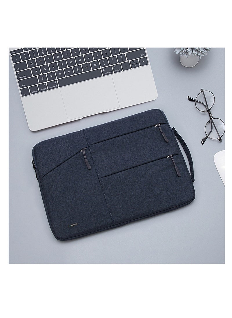 Protect - Laptop Sleeve Bag 13 Inches Water Resistant Premium Quality Fabric Fits Up to 13.3 Inches Laptops and MacBooks - Image 1