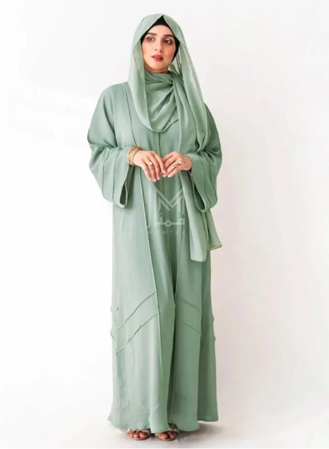 ارتداء ممتاز عباية ريّا كاجوال خضراء