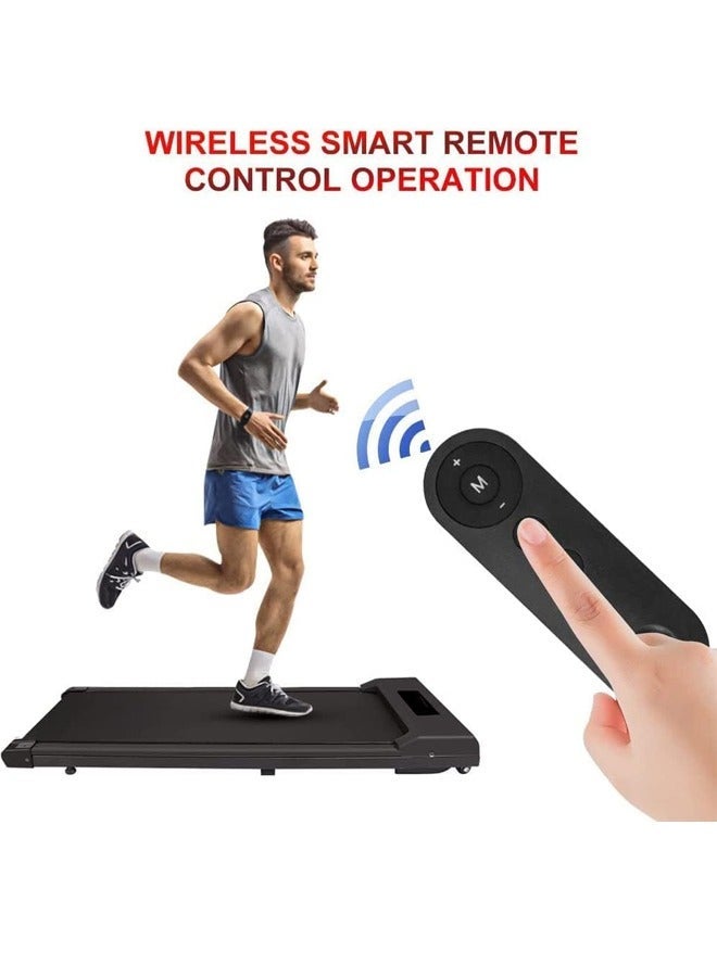 Favarey Walking Pad Treadmills Ultra Slim Electric Treadmill Smart Walking Pad treadmill machine Portable Safety Non Holder Gym and Running Device Grey - Image 3