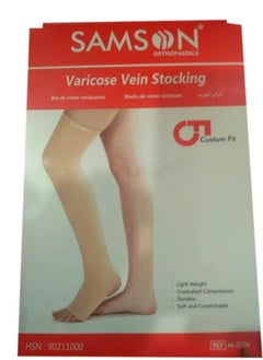 Samson Samson Varicose Vein Stockings Above Knee - Large 