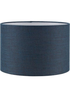 Moda35. Navy Blue Cylinder Floor Lamp Head Diameter 30 cm Fabric LB818 