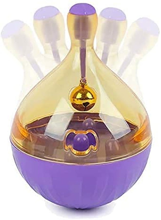 KittuPet كرة كيتوبيت على شكل طبق طائر، لعبة قرص طائر على شكل طبق طائر لتغذية الكلاب، موزع طعام متعدد الوظائف للجراء، ألعاب مضغ تفاعلية لتغذية الكلاب (قد يختلف اللون) - Image 5