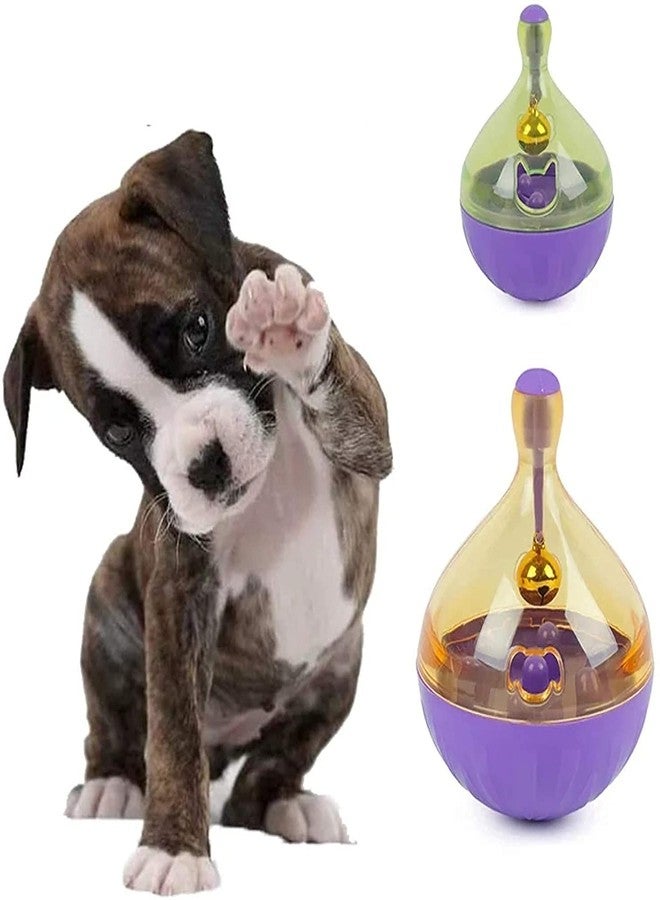 KittuPet كرة كيتوبيت على شكل طبق طائر، لعبة قرص طائر على شكل طبق طائر لتغذية الكلاب، موزع طعام متعدد الوظائف للجراء، ألعاب مضغ تفاعلية لتغذية الكلاب (قد يختلف اللون) - Image 4