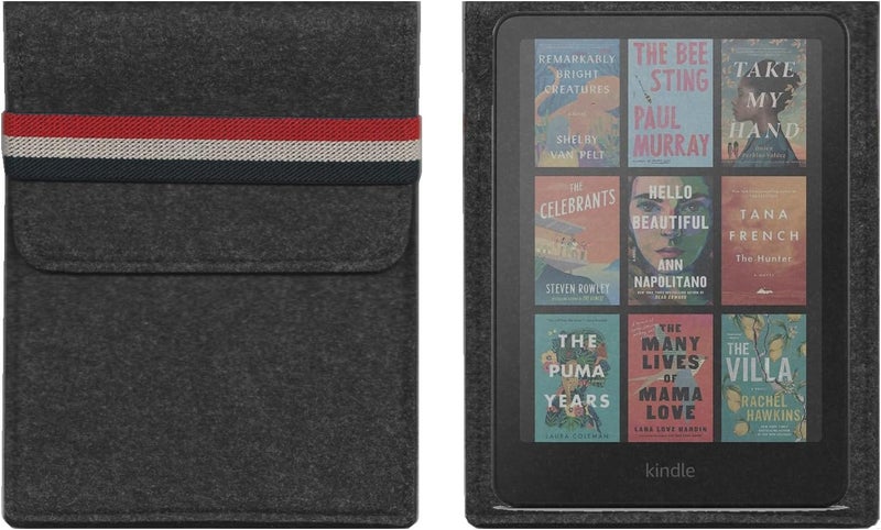 IXUECAT Kobo Clara Colour Sleeve Pouch Case|Felt Cover Also Compatible with 6" Kindle Kids(2024) e-Reader/Kobo Clara BW (2024)/Kobo Clara 2E/Clara HD 6"|Carry Sleeve Bag Fit for 6" Kindle Paperwhite - Image 1