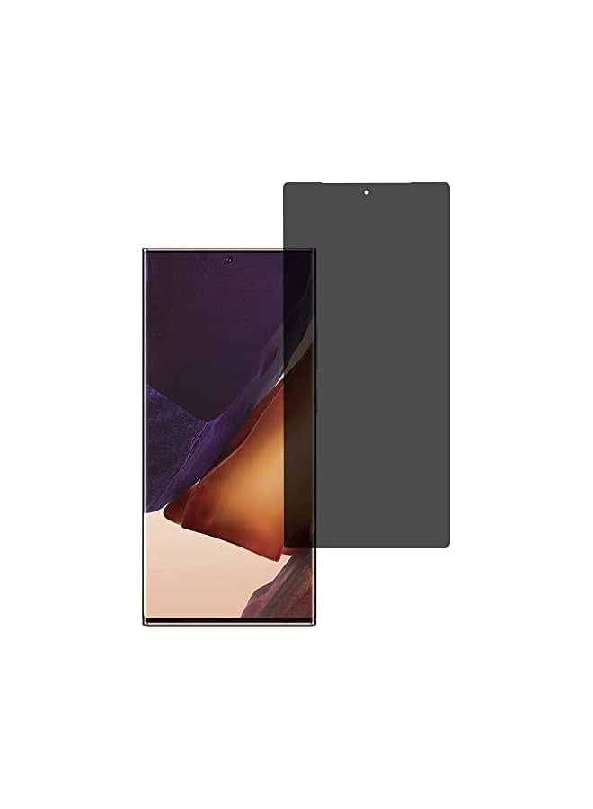 بروماس واقي شاشة متوافق مع هاتف Galaxy Note20 Ultra 5G / Note20 Ultra Privacy HD، واقي شاشة TPU مرن مضاد للتجسس [تغطية كاملة] - Image 1