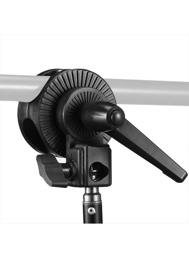 SUPON Grip Swivel Head Clamp Holder Bracket Adapter for Light Stand, Extension Boom Arm,Reflector Arm Support and Other Photographic Equipment - Image 1