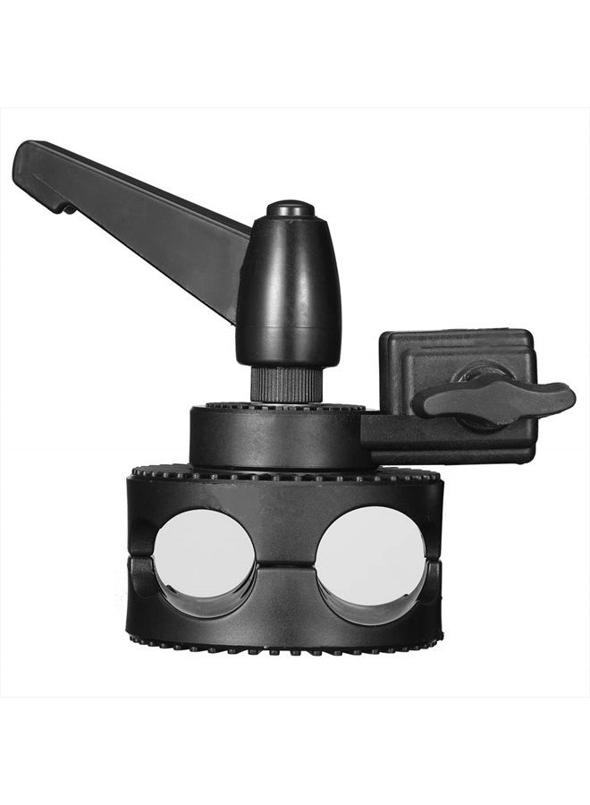 SUPON Grip Swivel Head Clamp Holder Bracket Adapter for Light Stand, Extension Boom Arm,Reflector Arm Support and Other Photographic Equipment - Image 5
