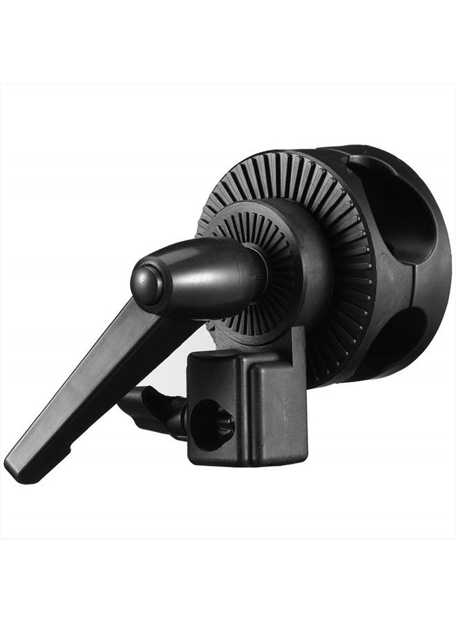 SUPON Grip Swivel Head Clamp Holder Bracket Adapter for Light Stand, Extension Boom Arm,Reflector Arm Support and Other Photographic Equipment - Image 3