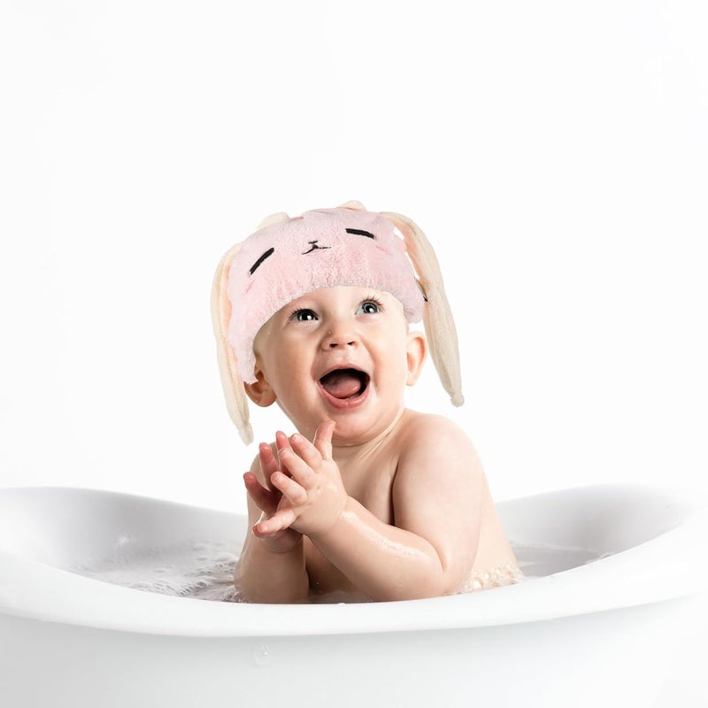Cute Hair Dry Towel Wrap Cap Thick Absorbent Quick Drying Hair Towel and Moms for Bath and Travel - Image 4