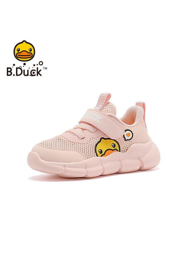 B.duck Children's Casual Sports Shoes, Boys And Girls Lightweight Mesh Functional Sneakers, 2016 Pink, Size 22 - Image 2