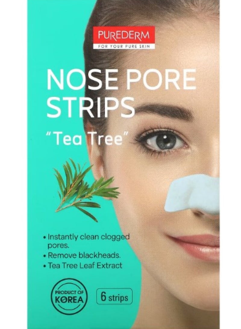 بيور ديرم شرائط مسام الأنف بيورديرم جل شجرة الشاي للتجاعيد - Image 1