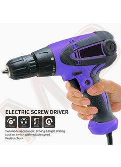 Mawson Mawson SD2018 Wired Electric Screwdriver Dia 10MM 400W RPM 750Min Colours as per Availability  - Image 3