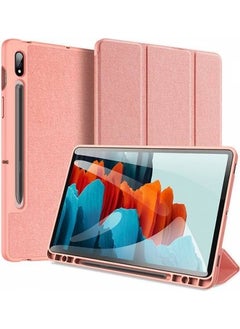 Polhammobile Polham Samsung Galaxy Tab S7 Plus Stand Case Samsung T970 T976 Case Pen Domestic Foldable 