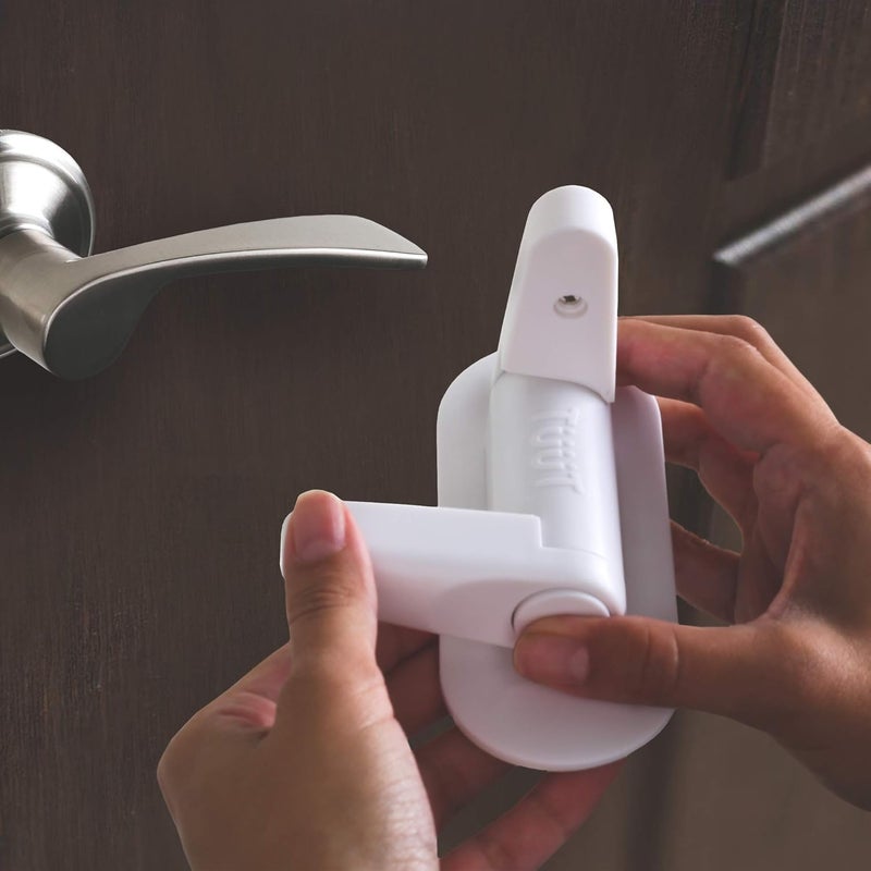 Tuut Door Lever Lock Child Proof Doors & Handles, Adhesives - Child Safety by (6 Pack) - Image 3