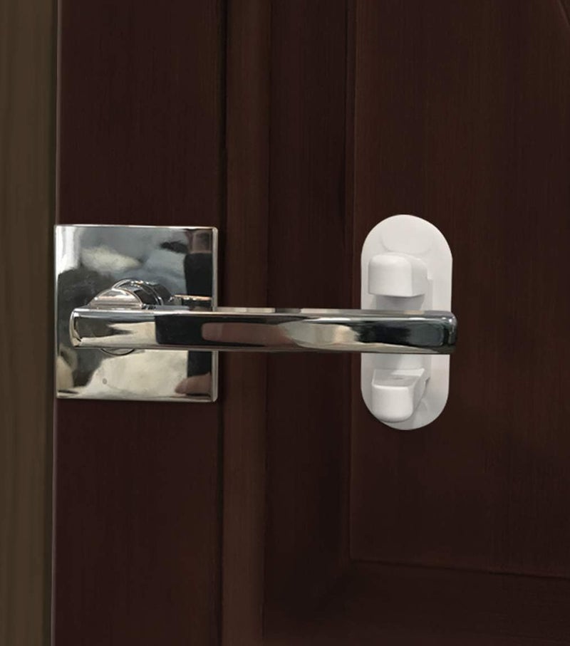 Tuut Door Lever Lock Child Proof Doors & Handles, Adhesives - Child Safety by (6 Pack) - Image 5