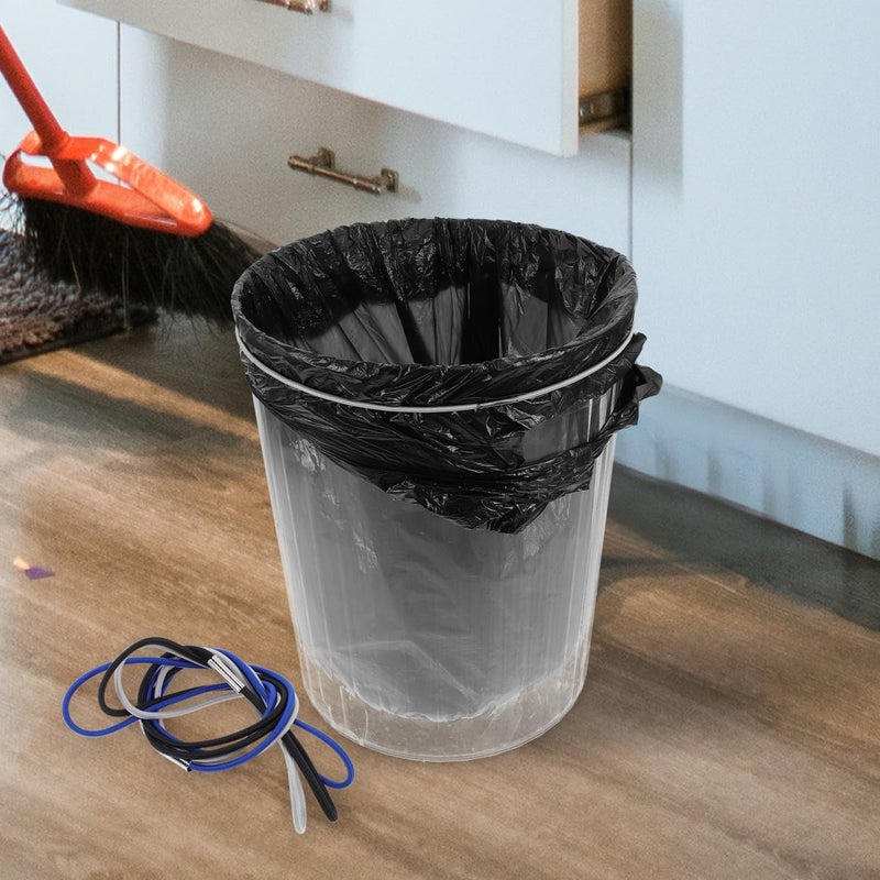 3Pcs Elastic Bands For Trash Cans 30X30CM Garbage Bag Fasteners For Household Waste Organization - Image 5
