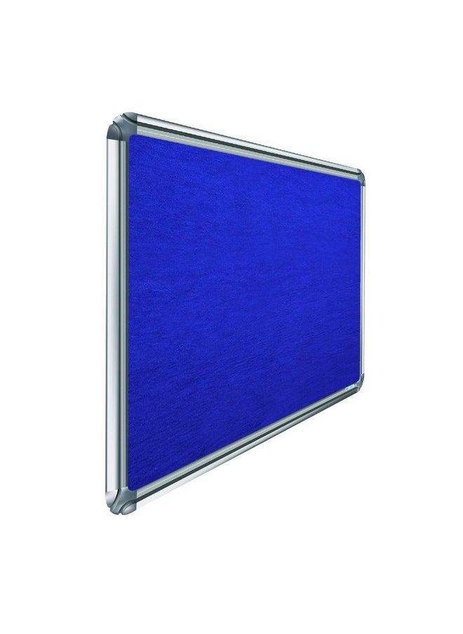 CUBIC Cubic 1.5' x 2' Pin-up Soft Notice Board (Blue)  - Image 3