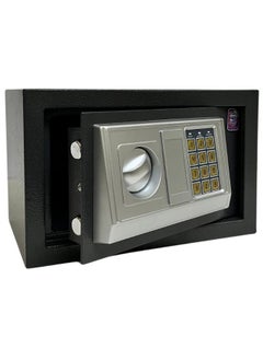 LOTFY GROUP Electronic Digital Safe - Dual Entry Lock Box with 2 Override Keys - Personal Home Safe for Medicine, Jewelry, and More by LOTFY GROUP (Gray) ( H20 * W31 * D20 CM )  - Image 1