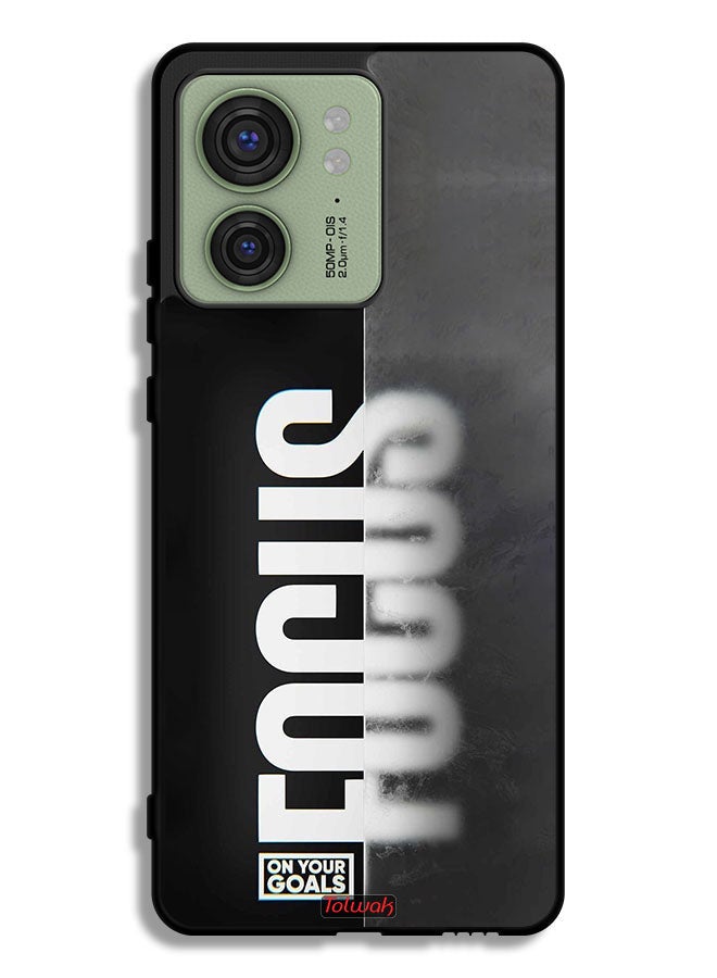 Tolwak Motorola Edge 40 Protective Case Cover Focus On Your Goals - Image 1