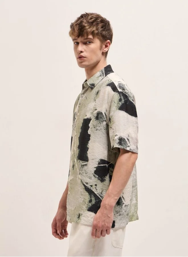 THE BEAR HOUSE Men's Shirt for Casual and Formal Wear | Classic Button-Down Style for Office, Daily Use, Travel, Events & All-Season Outfits | Versatile & Stylish Wardrobe Essential for Every Occasion
