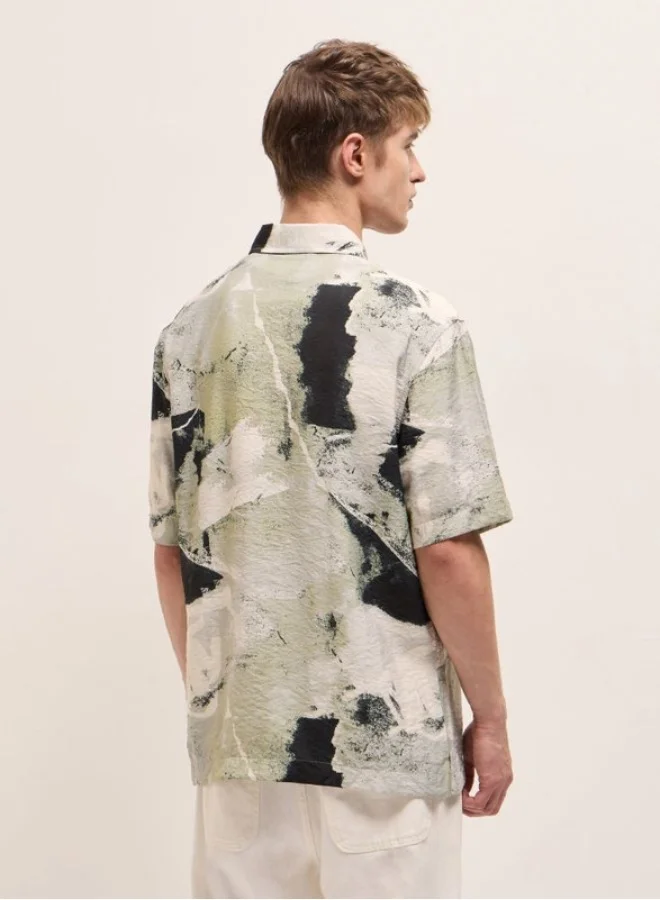 THE BEAR HOUSE Men's Shirt for Casual and Formal Wear | Classic Button-Down Style for Office, Daily Use, Travel, Events & All-Season Outfits | Versatile & Stylish Wardrobe Essential for Every Occasion