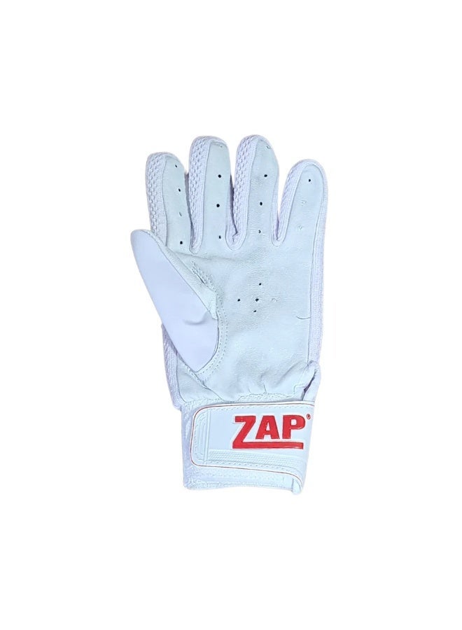 ZAP Tennis Cricket Batting Gloves Purple - Adult - Image 2