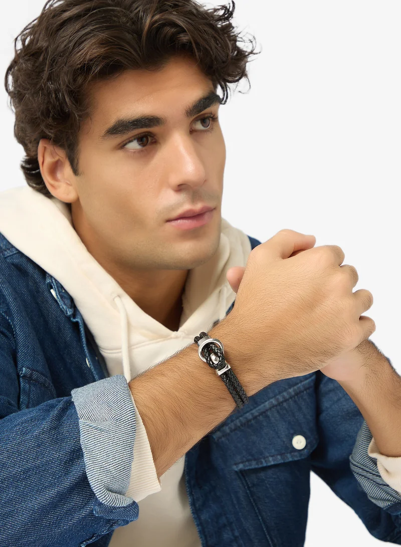 Robert Wood  Braided Casual Bracelet for Men | Best Price UAE