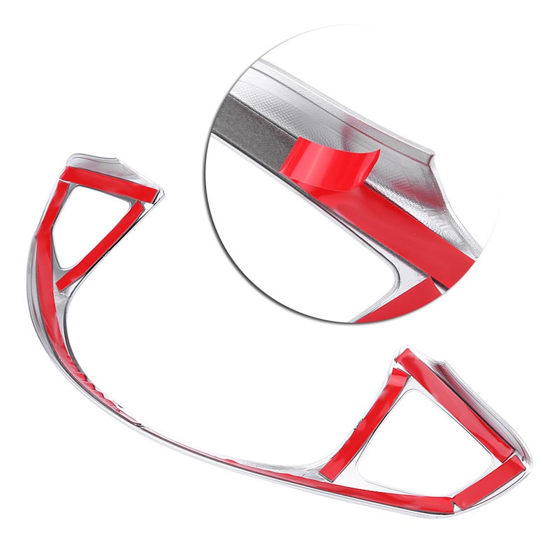 Car Steering Wheel Frame Trim Decorative Sticker for Mercedes Benz E W213 C W205 GLC X253 - Image 5