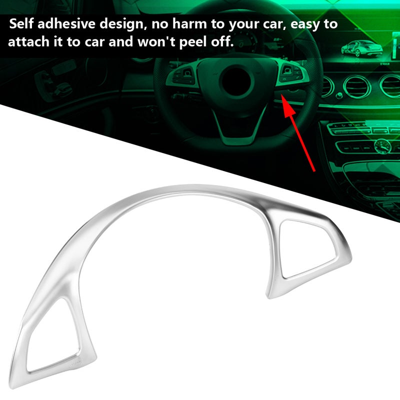 Car Steering Wheel Frame Trim Decorative Sticker for Mercedes Benz E W213 C W205 GLC X253 - Image 3