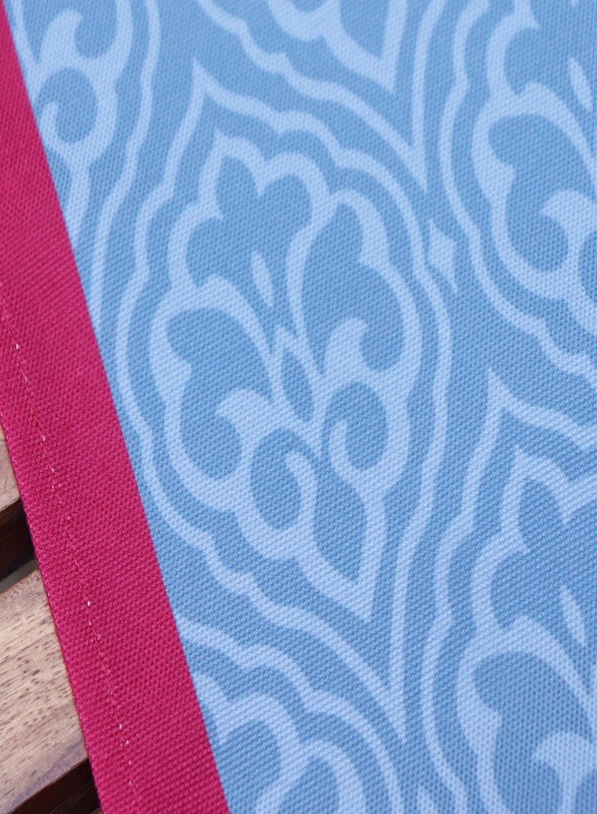 زيبا قماش مفرش طاولة بستة مقاعد بنقشة فيل محسّنة من زيبا وورلد، مناسب لغرفة المعيشة وغرفة الطعام - (المقاس: 12 بوصة × 84 بوصة؛ 30 سم × 213 سم) - Image 4