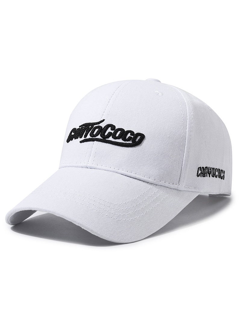 Generic High-Quality Cotton Baseball Cap Unisex Casual Sunshade Embroidered Red  - Image 5