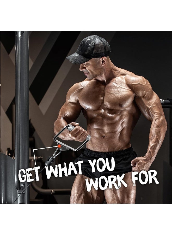 Yes4All Double D Row Handle Cable Attachment for Weight Workout - Image 5