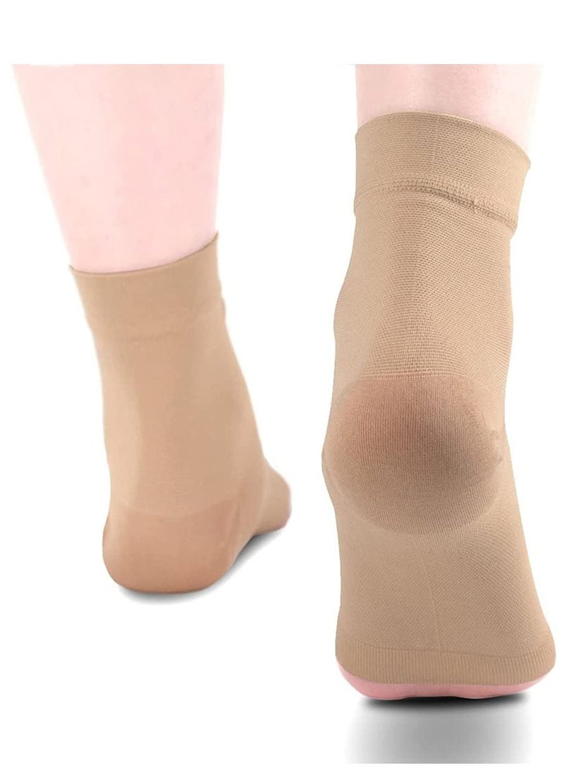 Y&D - Ankle Compression Sleeve, for Sprained Ankles, Open Toe Сompression Socks Breathable Brace Elastic Thin Swelling, Plantar Fasciitis, Sprain, Nano Women and Men - Image 1