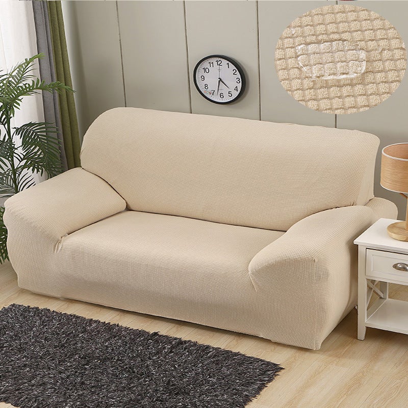 Waterproof Universal Knitted Thickened Sofa Cover Single Double Three-Seat Sofa Cover Full-Covered Sofa Cushion Sale - Image 1