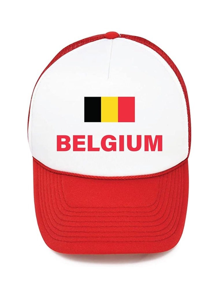 قبعة رياضية بلجيكية مع قفل بلاستيكي قابل للتعديل للرجال والنساء - Image 1