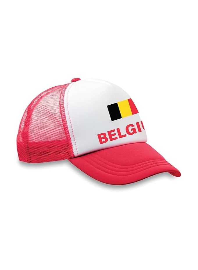 قبعة رياضية بلجيكية مع قفل بلاستيكي قابل للتعديل للرجال والنساء - Image 2
