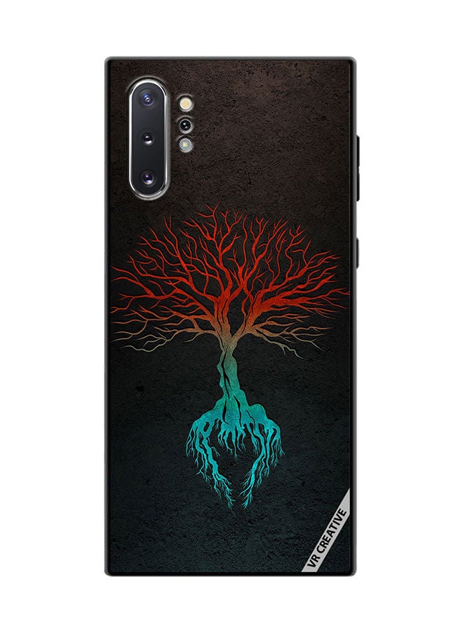 VR CREATIVE Protective Case Cover For Samsung Galaxy Note10 Plus 5G Tree Design Multicolour - Image 1