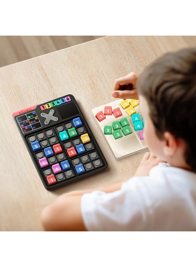 GiiKER Smart Sudoku Puzzle Games, Original 2500 Challenges Sudoku for Kids, Brain Teaser Puzzle for Kids, Travel Games Birthday Gifts for Boys Girls, Easter Basket Stuffers Toys for All Ages - Image 2