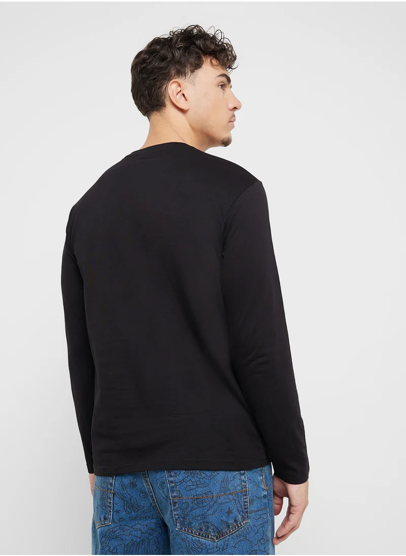 Seventy Five Basics Graphic Long Sleeve T-Shirt